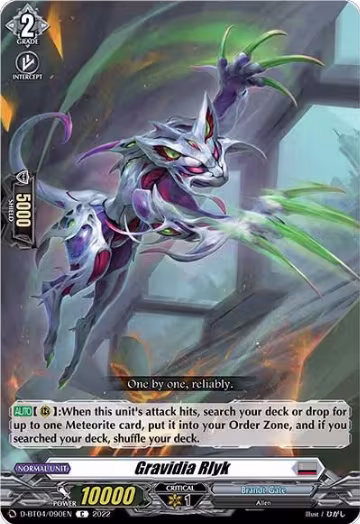 Gravidia Rlyk (D-BT04/090EN), D-BT04: Awakening of Chakrabarthi — Vanguard card price