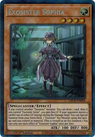 Exosister Sophia (CR) (GRCR-EN016) — card price