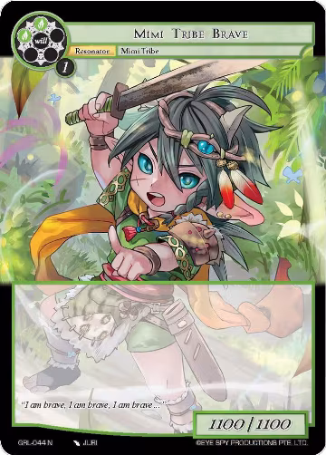 Mimi Tribe Brave (GRL-044), Game of Gods: Reloaded — Force of Will card price