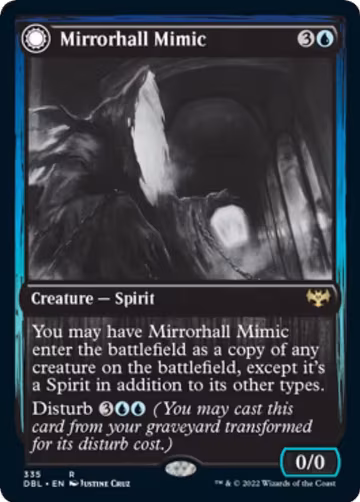 Mirrorhall Mimic (335), Innistrad: Double Feature — Magic card price