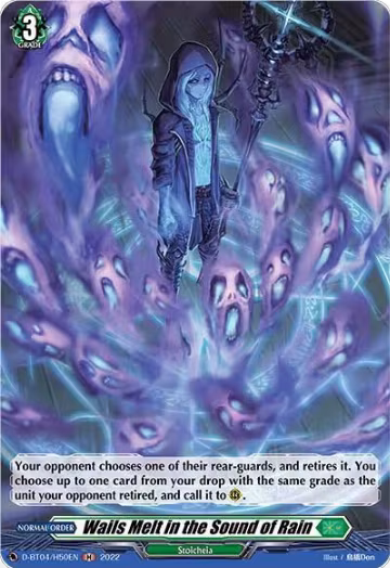 Wails Melt in the Sound of Rain (Holo) (D-BT04/H50EN), D-BT04: Awakening of Chakrabarthi — Vanguard card price