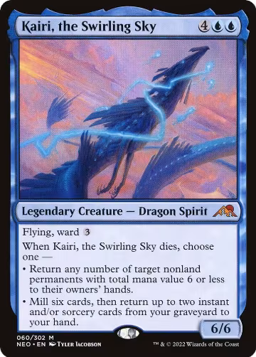 Kairi, the Swirling Sky (60), Kamigawa: Neon Dynasty — Magic card price