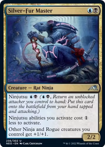Silver-Fur Master (236), Kamigawa: Neon Dynasty — Magic card price