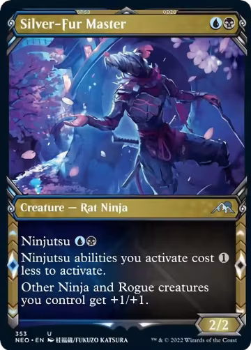 Silver-Fur Master (Showcase) (353), Kamigawa: Neon Dynasty — Magic card price