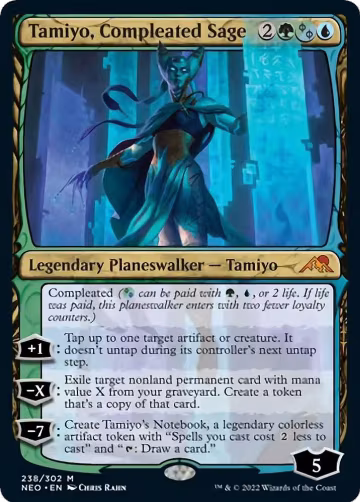 Tamiyo, Compleated Sage (238), Kamigawa: Neon Dynasty — Magic card price