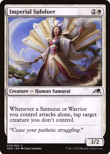 Imperial Subduer (19), Kamigawa: Neon Dynasty — Magic card price