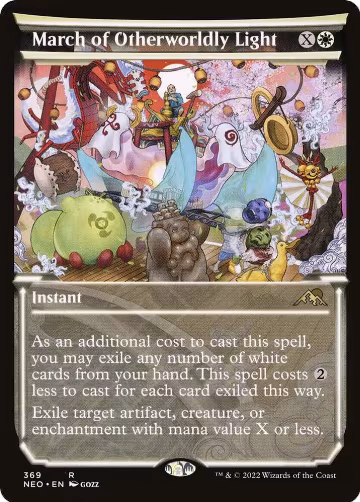 March of Otherworldly Light (Showcase) (369), Kamigawa: Neon Dynasty — Magic card price
