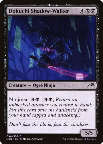 Dokuchi Shadow-Walker (94), Kamigawa: Neon Dynasty — Magic card price