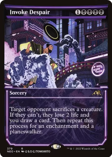 Invoke Despair (Showcase) (379), Kamigawa: Neon Dynasty — Magic card price