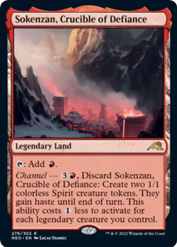 Sokenzan, Crucible of Defiance (276), Kamigawa: Neon Dynasty — Magic card price