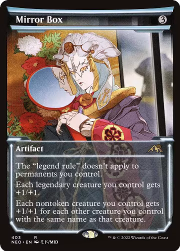 Mirror Box (Showcase) (403), Kamigawa: Neon Dynasty — Magic card price