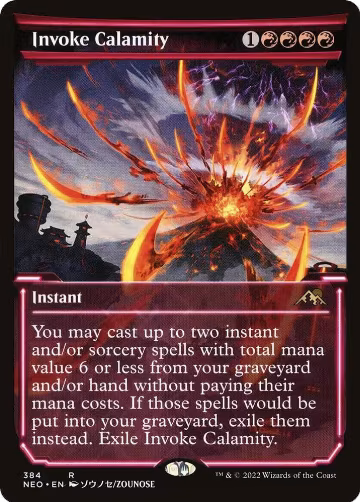 Invoke Calamity (Showcase) (384), Kamigawa: Neon Dynasty — Magic card price