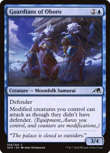 Guardians of Oboro (56), Kamigawa: Neon Dynasty — Magic card price