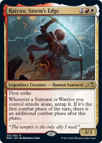 Raiyuu, Storm's Edge (232), Kamigawa: Neon Dynasty — Magic card price