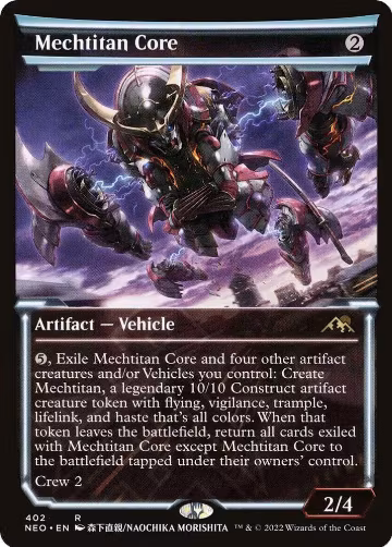 Mechtitan Core (Showcase) (402), Kamigawa: Neon Dynasty — Magic card price