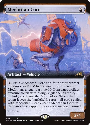 Mechtitan Core (Extended Art) (497), Kamigawa: Neon Dynasty — Magic card price