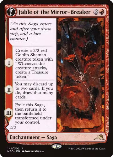 Fable of the Mirror-Breaker (141), Kamigawa: Neon Dynasty — Magic card price