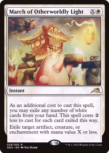March of Otherworldly Light (28), Kamigawa: Neon Dynasty — Magic card price