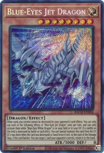 Blue-Eyes Jet Dragon (BACH-EN004), Battle of Chaos — Yu-Gi-Oh! card price