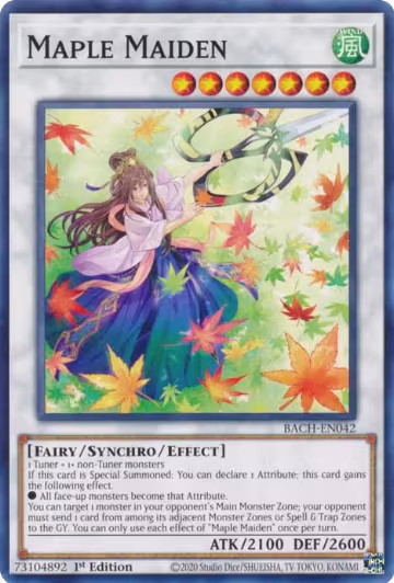 Maple Maiden (BACH-EN042), Battle of Chaos — Yu-Gi-Oh! card price