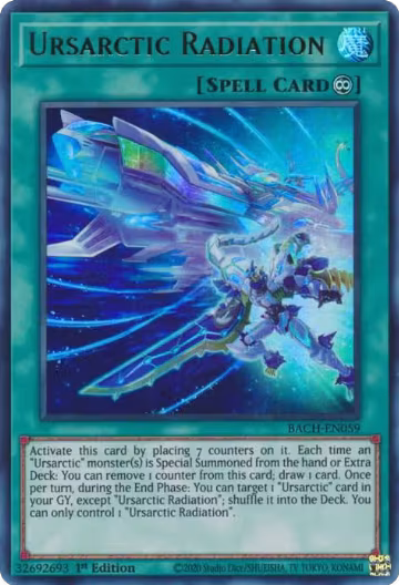 Ursarctic Radiation (BACH-EN059), Battle of Chaos — Yu-Gi-Oh! card price