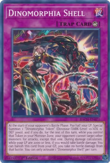 Dinomorphia Shell (BACH-EN071), Battle of Chaos — Yu-Gi-Oh! card price