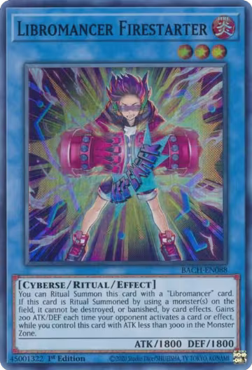 Libromancer Firestarter (BACH-EN088), Battle of Chaos — Yu-Gi-Oh! card price