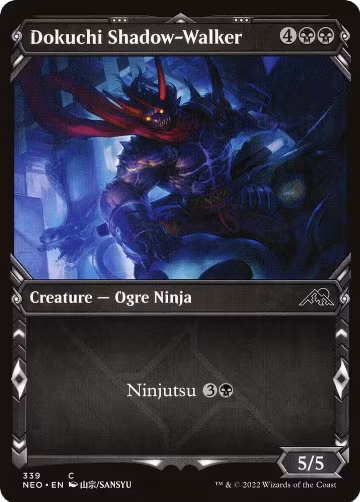 Dokuchi Shadow-Walker (Showcase) (339), Kamigawa: Neon Dynasty — Magic card price
