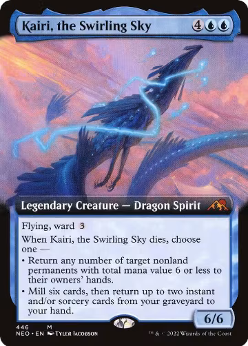 Kairi, the Swirling Sky (Extended Art) (446), Kamigawa: Neon Dynasty — Magic card price