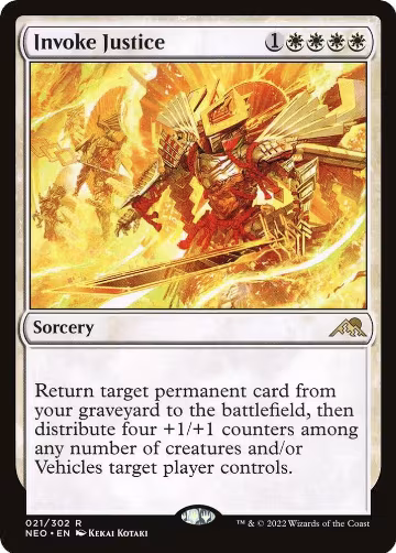 Invoke Justice (21), Kamigawa: Neon Dynasty — Magic card price