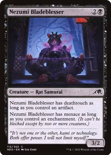 Nezumi Bladeblesser (115), Kamigawa: Neon Dynasty — Magic card price
