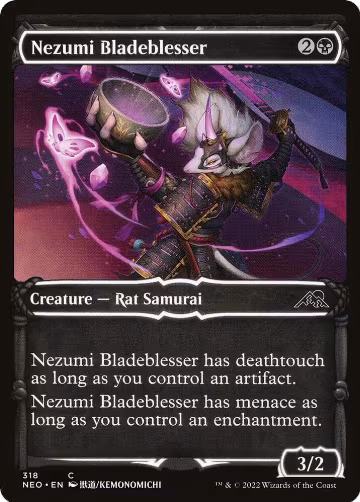 Nezumi Bladeblesser (Showcase) (318), Kamigawa: Neon Dynasty — Magic card price