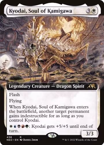 Kyodai, Soul of Kamigawa (Extended Art) (438), Kamigawa: Neon Dynasty — Magic card price