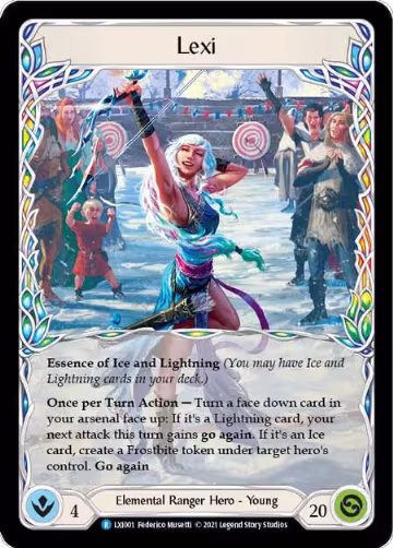 Lexi (LXI001), Blitz Deck: Tales of Aria - Lexi — Flesh & Blood card price