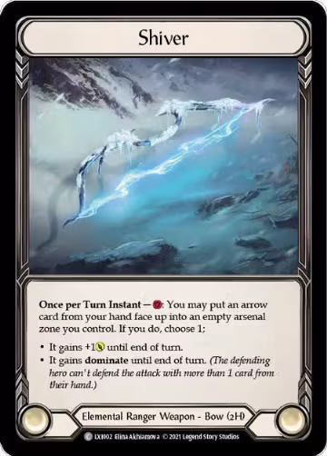 Shiver (LXI002), Blitz Deck: Tales of Aria - Lexi — Flesh & Blood card price