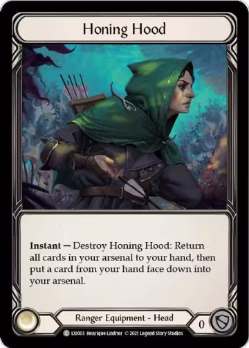 Honing Hood (LXI003), Blitz Deck: Tales of Aria - Lexi — Flesh & Blood card price