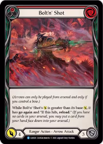 Bolt'n' Shot (Red) (LXI026) — card price