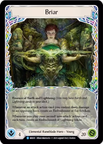 Briar (BRI001), Blitz Deck: Tales of Aria - Briar — Flesh & Blood card price