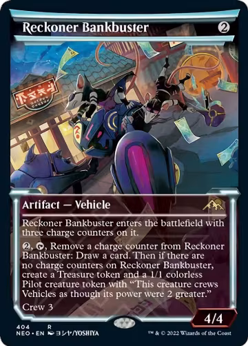 Reckoner Bankbuster (Showcase) (404), Kamigawa: Neon Dynasty — Magic card price