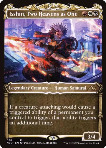 Isshin, Two Heavens as One (Showcase) (328), Kamigawa: Neon Dynasty — Magic card price