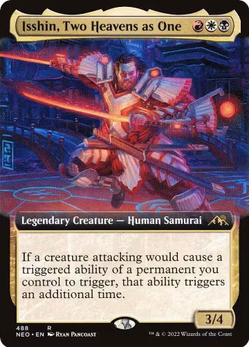 Isshin, Two Heavens as One (Extended Art) (488), Kamigawa: Neon Dynasty — Magic card price