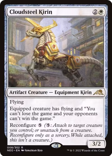Cloudsteel Kirin (8), Kamigawa: Neon Dynasty — Magic card price