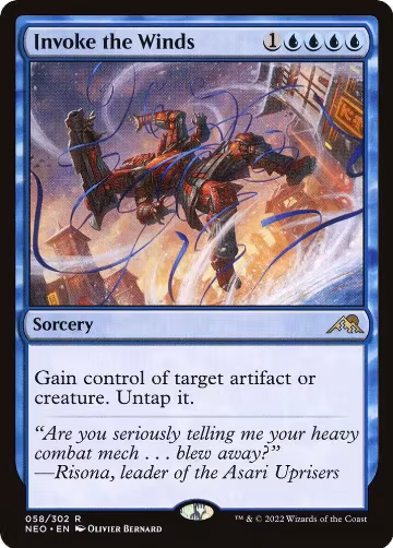 Invoke the Winds (58), Kamigawa: Neon Dynasty — Magic card price