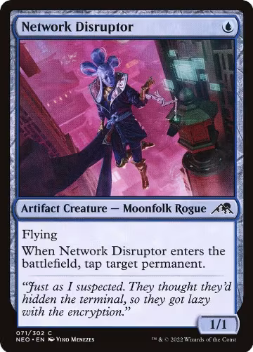 Network Disruptor (71), Kamigawa: Neon Dynasty — Magic card price