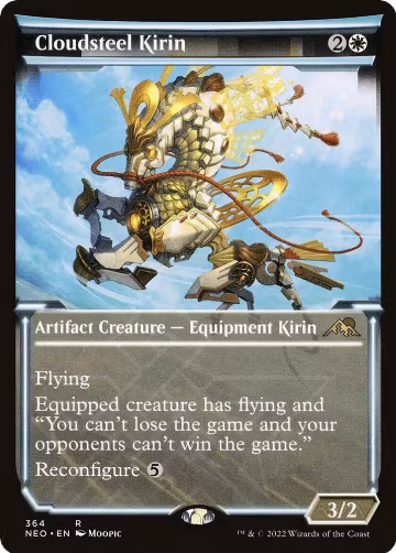 Cloudsteel Kirin (Showcase) (364), Kamigawa: Neon Dynasty — Magic card price