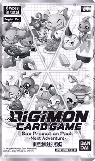 Next Adventure Box Promotion Pack, Next Adventure — Digimon sealed product price