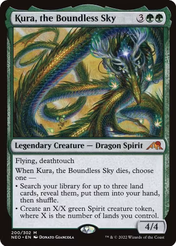 Kura, the Boundless Sky (200), Kamigawa: Neon Dynasty — Magic card price