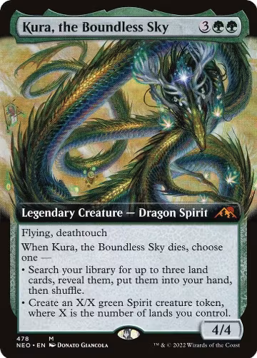 Kura, the Boundless Sky (Extended Art) (478), Kamigawa: Neon Dynasty — Magic card price