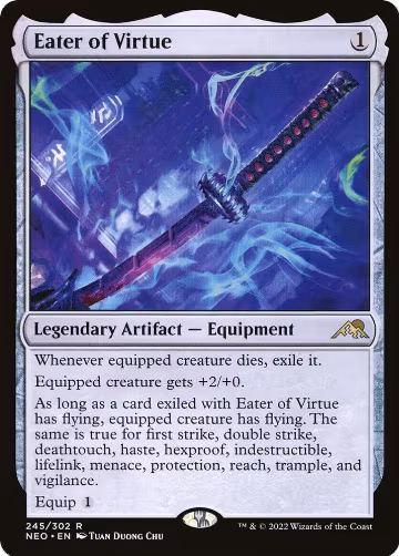 Eater of Virtue (245), Kamigawa: Neon Dynasty — Magic card price