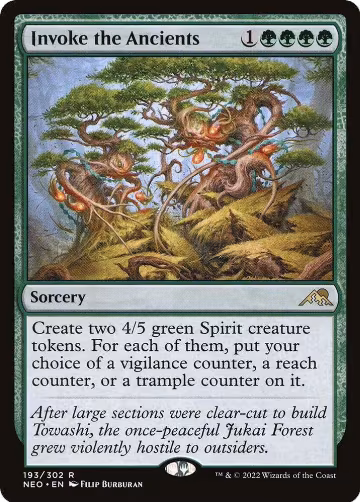 Invoke the Ancients (193), Kamigawa: Neon Dynasty — Magic card price